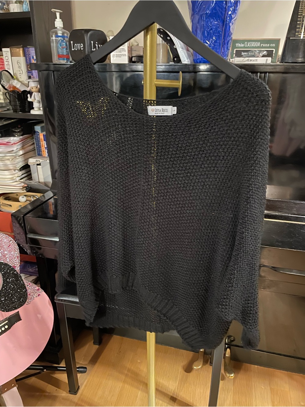 Luisa Ricci Open-Knit Sweater
